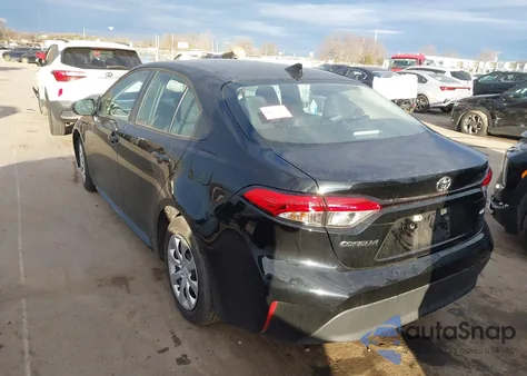 2025 Toyota Corolla Le from USA, damaged, VIN 5YFB4MDE1SP257624